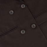 Chocolate Posh Girl's Suit