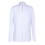Nubes Serica Zip-Up Shirt