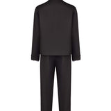 Caeruleum Flores Pleated Pants