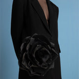 Nigrum & Album 3D Flower Suit