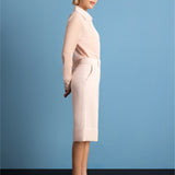 Vespera Rosa Sheer Blouse