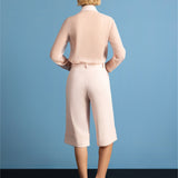 Vespera Rosa Sheer Blouse