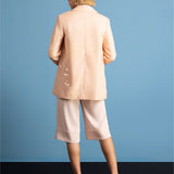 Vespera Rosa Sequin Blazer