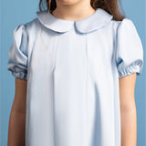 Caeruleum Flores Pleated Dress