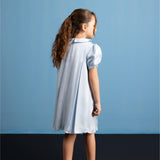 Caeruleum Flores Pleated Dress