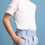 Caeruleum Flores Pleated Pants