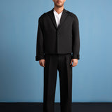 Caeruleum Flores Pleated Pants