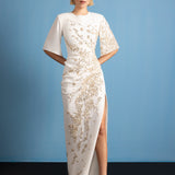 Aurum Solis Draped Dress