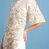 Aurum Solis Draped Dress