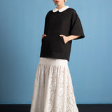 Inked Nivis Crepe Top