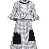 Casia Caligos Contrasting Dress