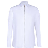 Nubes Serica Zip-Up Shirt