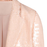 Vespera Rosa Sequin Blazer