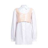 Vespera Rosa Shirt Dress