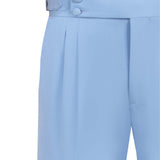 Caeruleum Flores Pleated Pants