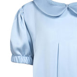 Caeruleum Flores Pleated Dress