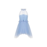 Soft Sapphire Tulle Dress