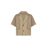 Mocha Marvel Boy's Overlayered Shirt