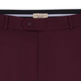 Rich Maroon Men's Trouser