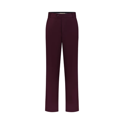 Rich Maroon Men's Trouser