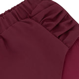 Rich Maroon Infant Boy's Bloomer