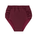 Rich Maroon Infant Boy's Bloomer