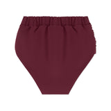 Rich Maroon Infant Boy's Bloomer