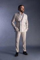 Caelum Silentii Men's Suit - Taupe