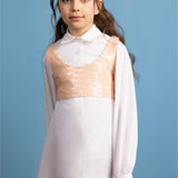 Vespera Rosa Girl's Crop Top