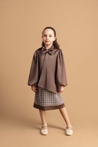 Luna Kids Girls Bow Dress