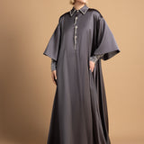 Elysia Women's Abaya Shirt Dress