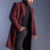 Somnium Rubinum Men's Coat Brown