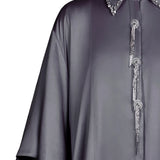 Elysia Women's Abaya Shirt Dress